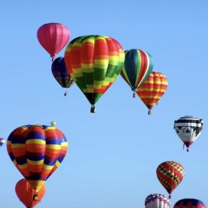 { World's Biggest } Hot Air Balloon Festival New Mexico