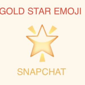 Meaning of Gold Star Emoji On Snapchat And How To Get It?