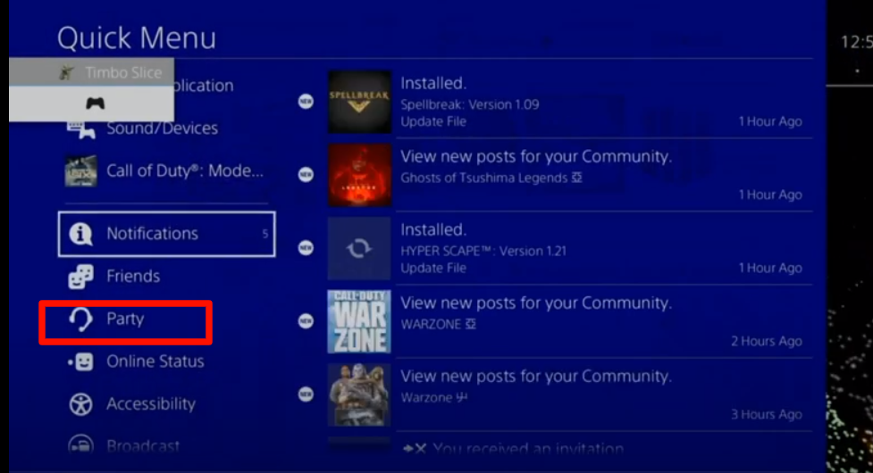 ps4-party-chat-application